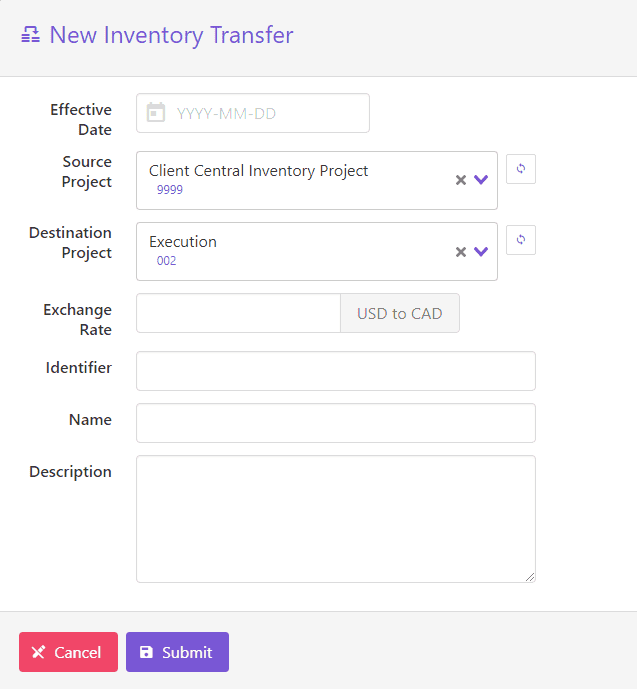 09 Screenshot Inventory Transfer